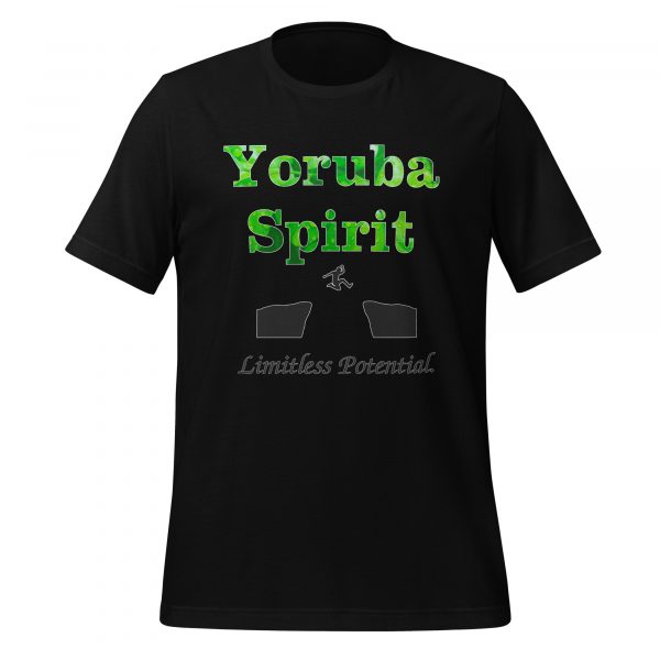 Yoruba Spirit T-Shirt with Nature Effect