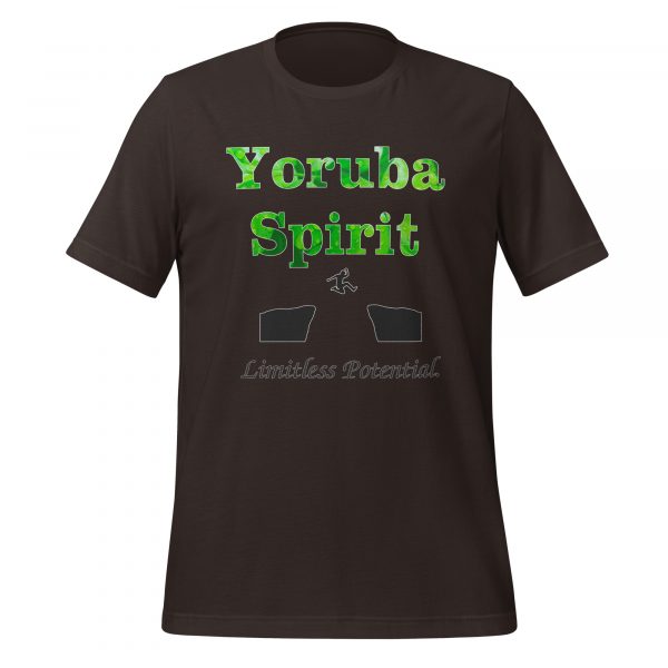 Yoruba Spirit T-Shirt with Nature Effect - Image 3