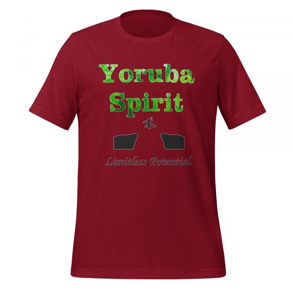 Yoruba Spirit T-Shirt with Nature Effect - Image 2