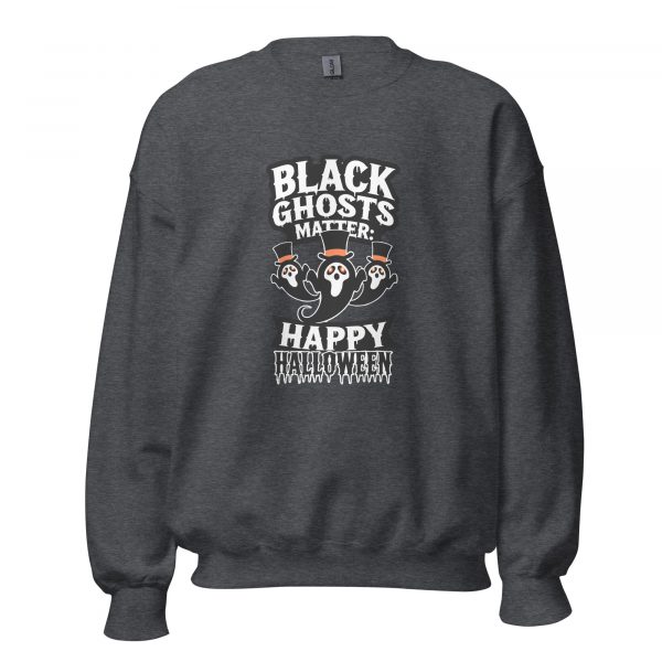 Black Ghosts Matter: Happy Halloween Sweatshirt - Image 4