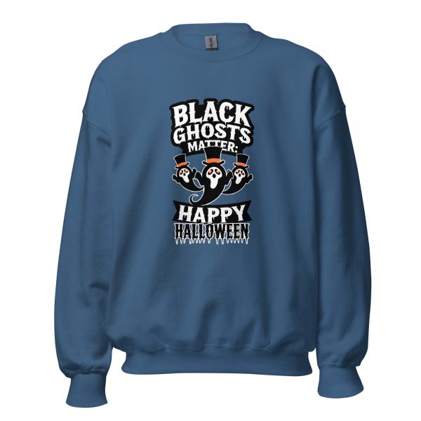 Black Ghosts Matter: Happy Halloween Sweatshirt - Image 5