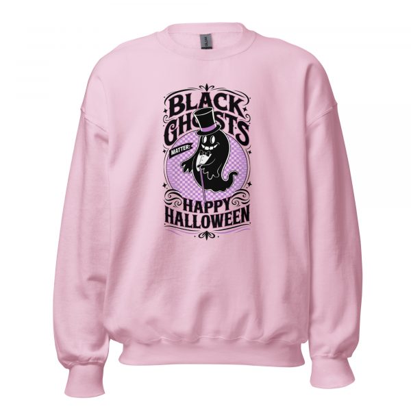 Black Ghosts Matter: Happy Halloween Sweatshirt - Image 5