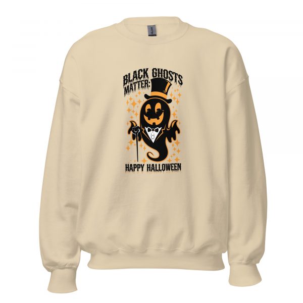 Black Ghosts Matter: Happy Halloween Sweatshirt - Image 4