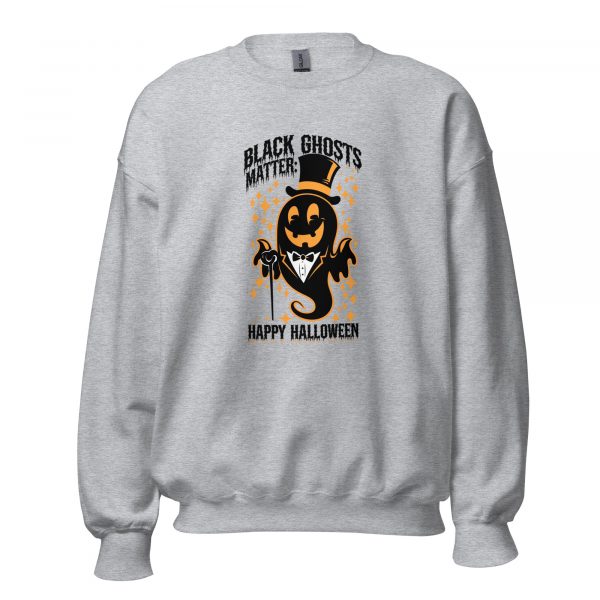 Black Ghosts Matter: Happy Halloween Sweatshirt - Image 3