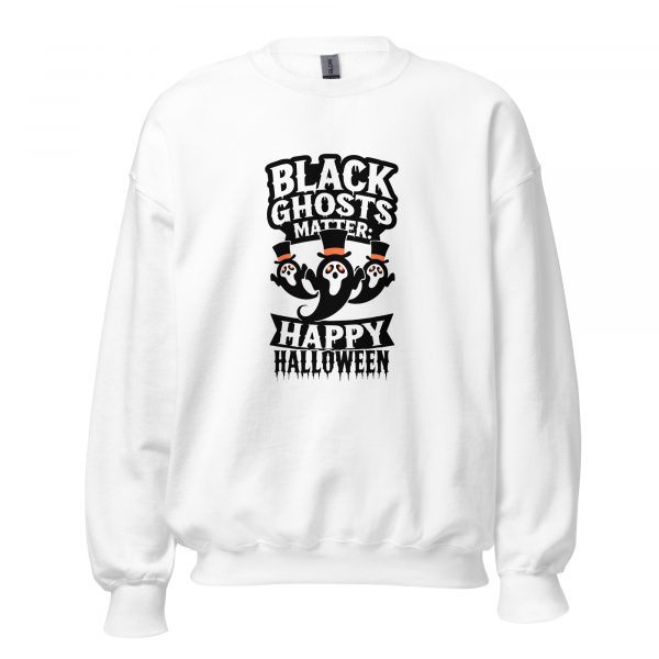 Black Ghosts Matter: Happy Halloween Sweatshirt - Image 7