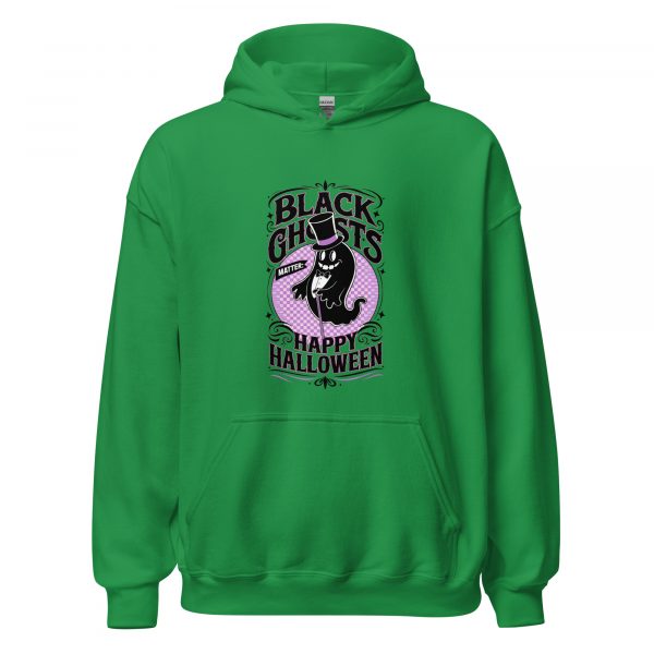 Black Ghosts Matter: Happy Halloween Hoodie - Image 2