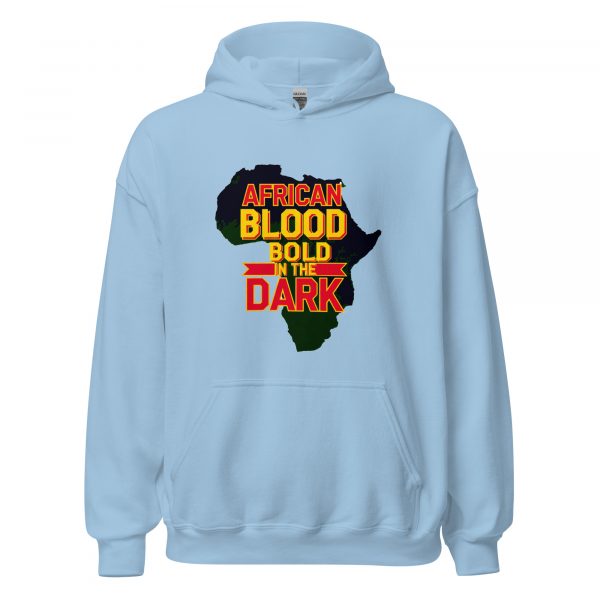 African Blood Bold in the Dark Hoodie - Image 2
