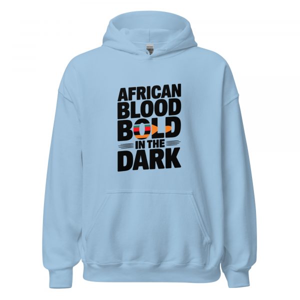 African Blood Bold in the Dark Hoodie - Image 3