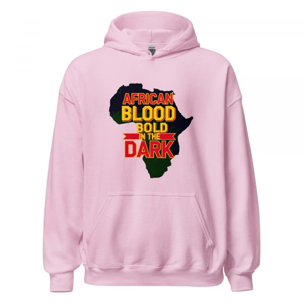 African Blood Bold in the Dark Hoodie - Image 4