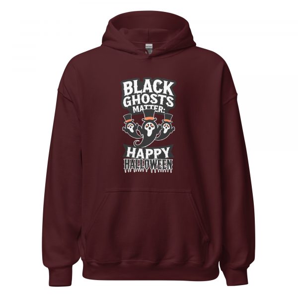 Black Ghosts Matter: Happy Halloween Hoodie - Image 3