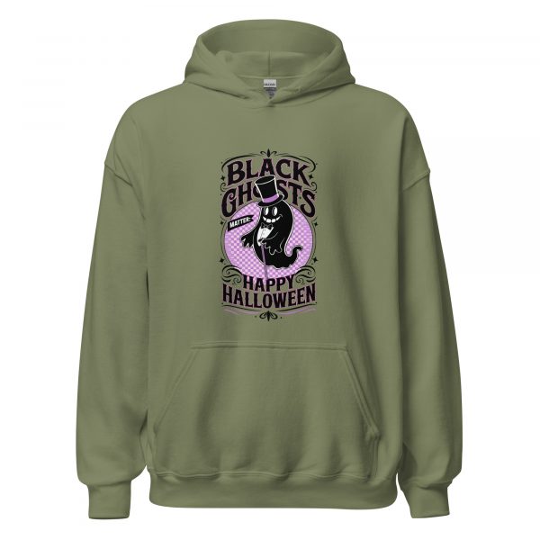 Black Ghosts Matter: Happy Halloween Hoodie - Image 3