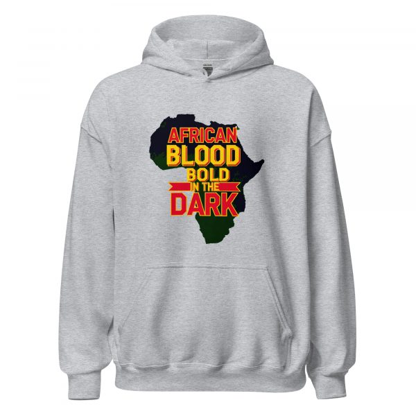 African Blood Bold in the Dark Hoodie