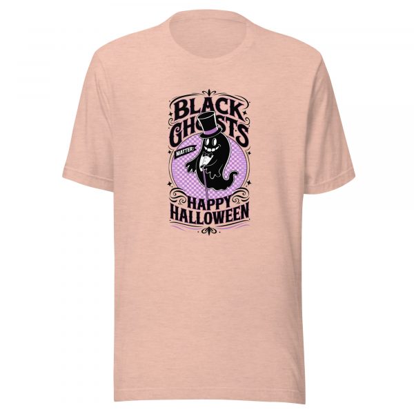 Black Ghosts Matter: Happy Halloween T-Shirt - Image 2