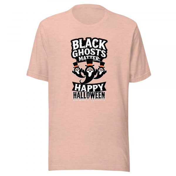 Black Ghosts Matter: Happy Halloween T-Shirt - Image 5