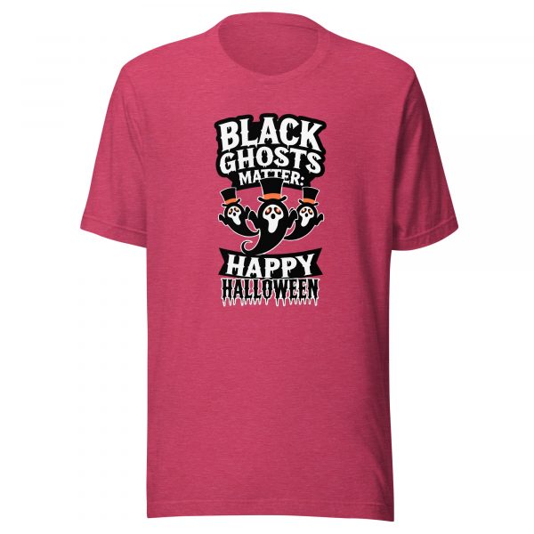 Black Ghosts Matter: Happy Halloween T-Shirt - Image 2