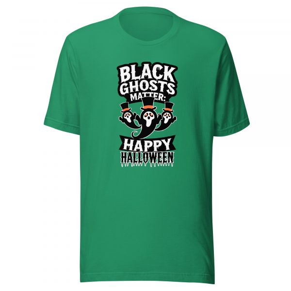 Black Ghosts Matter: Happy Halloween T-Shirt - Image 3