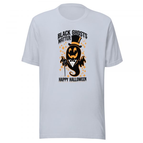 Black Ghosts Matter: Happy Halloween T-Shirt - Image 2