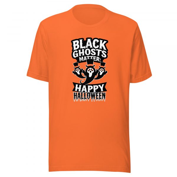Black Ghosts Matter: Happy Halloween T-Shirt - Image 4