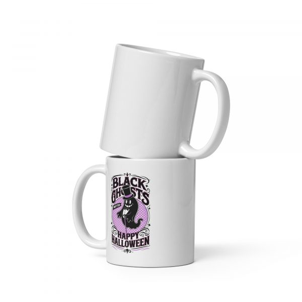 Black Ghosts Matter: Happy Halloween Mug - Image 2