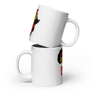 African Blood Bold in the Dark Glossy Mug