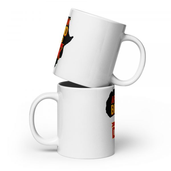 African Blood Bold in the Dark Glossy Mug