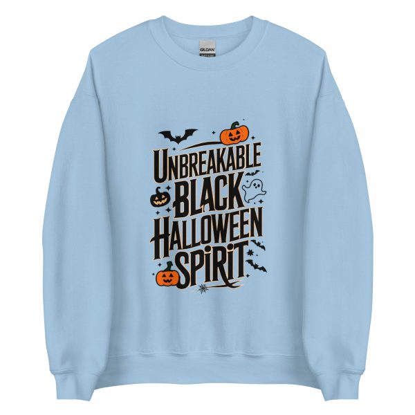 Unbreakable Black Halloween Spirit Sweatshirt - Image 2