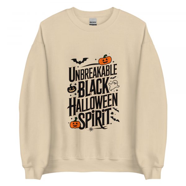 Unbreakable Black Halloween Spirit Sweatshirt - Image 4
