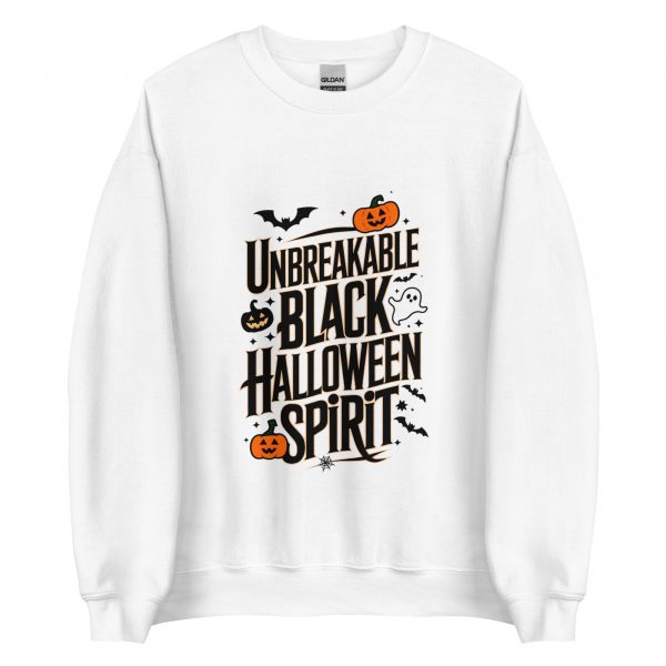 Unbreakable Black Halloween Spirit Sweatshirt - Image 6
