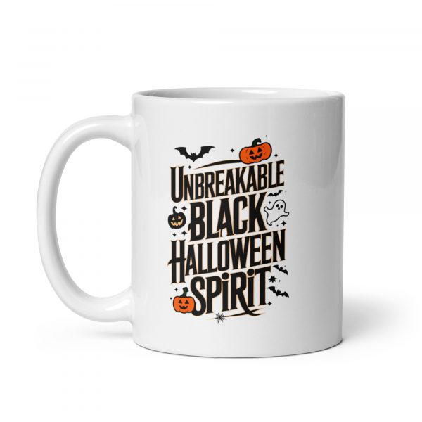 Unbreakable Black Halloween Spirit Mug - Image 3