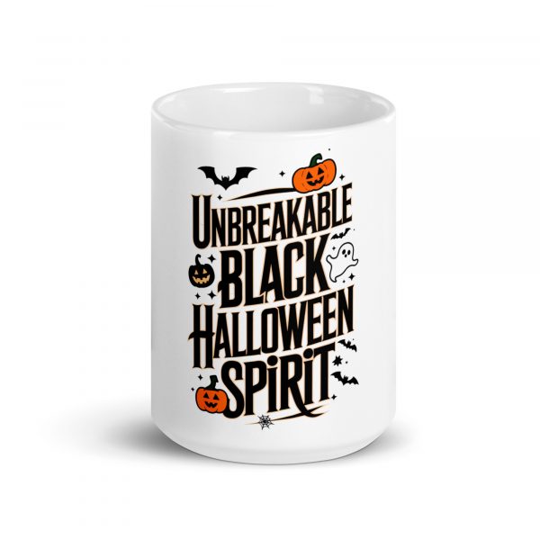 Unbreakable Black Halloween Spirit Mug - Image 7