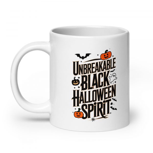 Unbreakable Black Halloween Spirit Mug - Image 8