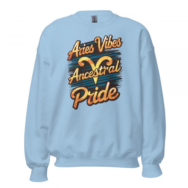 Aries Fire: Black Pride – Sweatshirt - Image 3