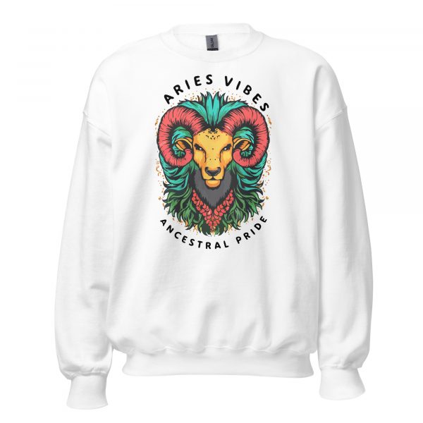 Aries Vibes: Black Heritage Pride Sweatshirt - Image 9