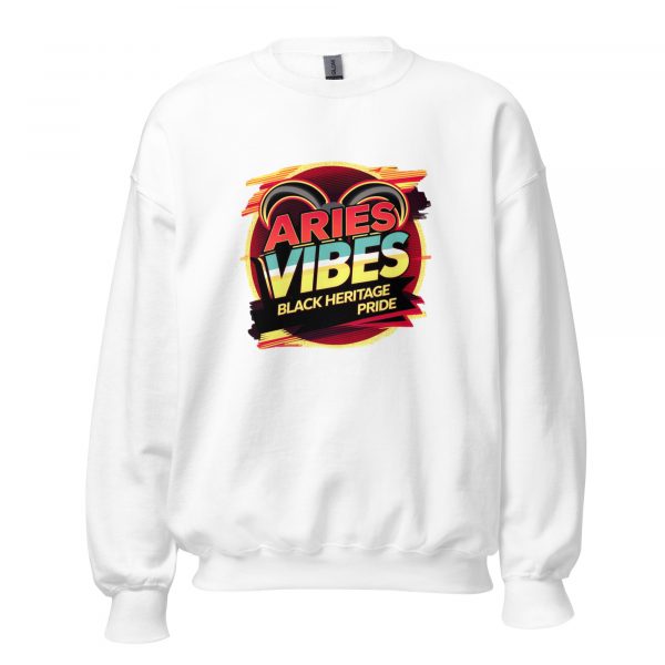 Aries Vibes: Black Heritage Pride Sweatshirt