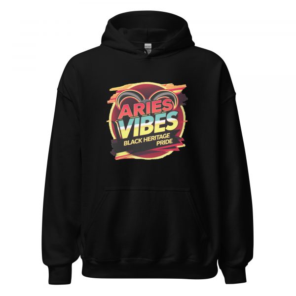 Aries Vibes: Black Heritage Pride Hoodie - Image 2