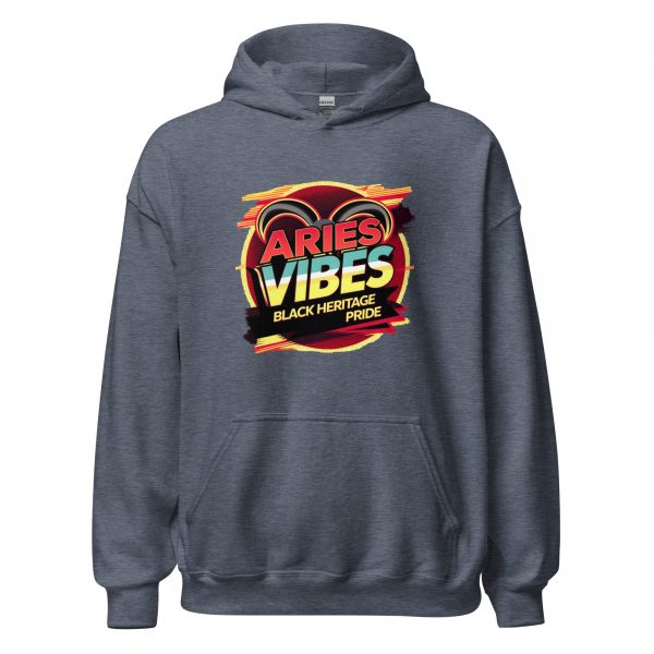 Aries Vibes: Black Heritage Pride Hoodie