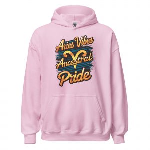 Aries Fire: Black Pride Hoodie