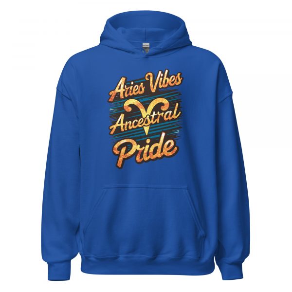 Aries Fire: Black Pride Hoodie - Image 2