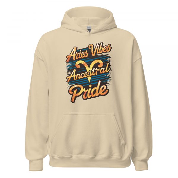 Aries Fire: Black Pride Hoodie - Image 4