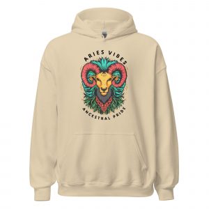Aries Vibes: Black Heritage Pride Hoodie