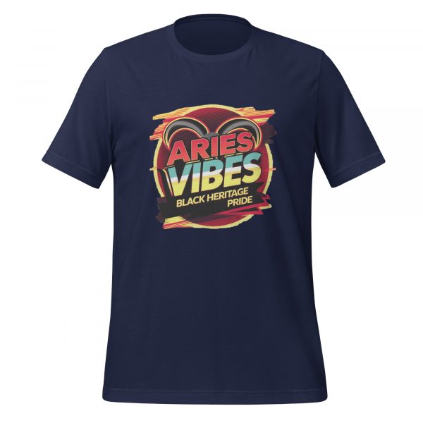 Aries Vibes: Black Heritage Pride T-Shirt - Image 2